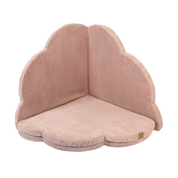 Rožnata otroška igralna podloga 160x160 cm – Meowbaby-image-3