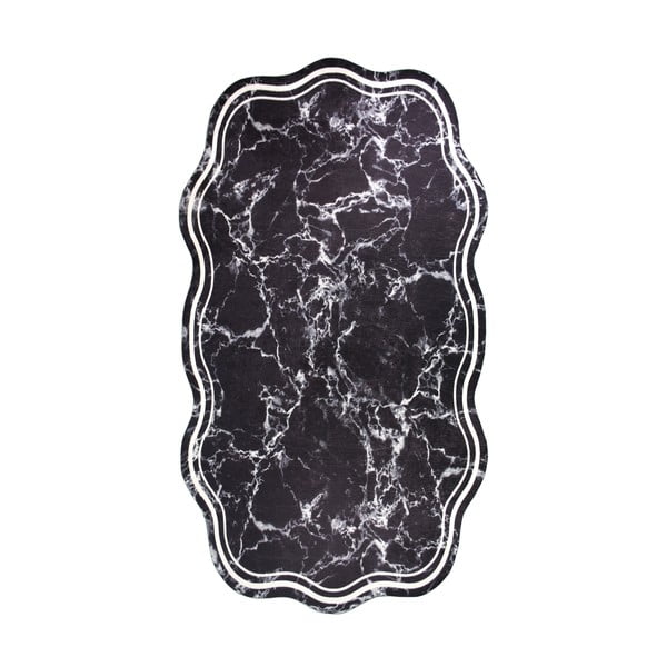 Črna preproga 230x160 cm - Vitaus