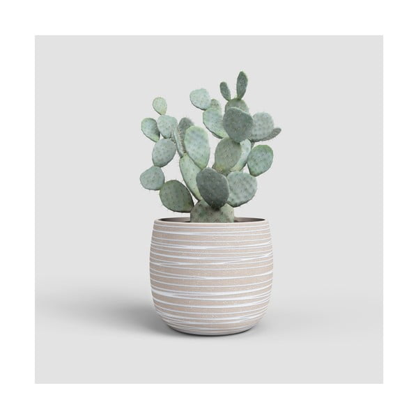 Keramičen ročno poslikan cvetlični lonec ø 16 cm Dóris – Artevasi-image-4