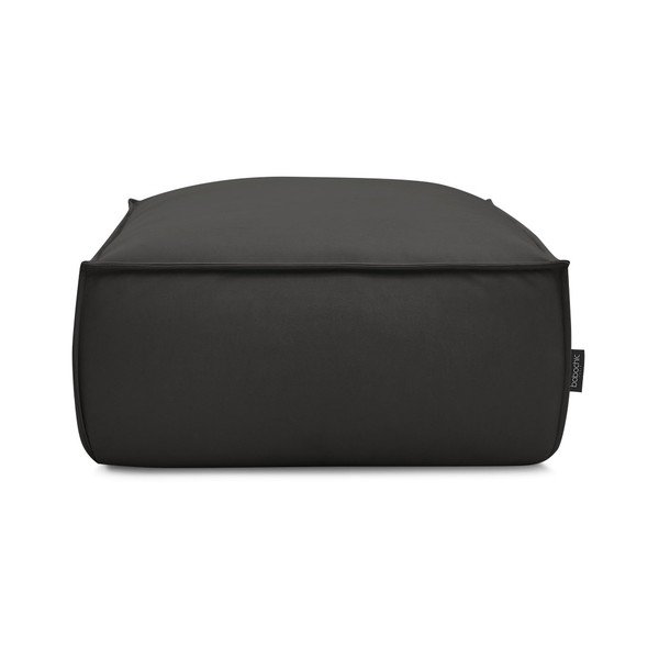 Črn tabure iz umetnega usnja Boheme – Bobochic Paris-image-3