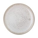 Sivo-bel lončen krožnik Bloomingville Thea, ø 27 cm