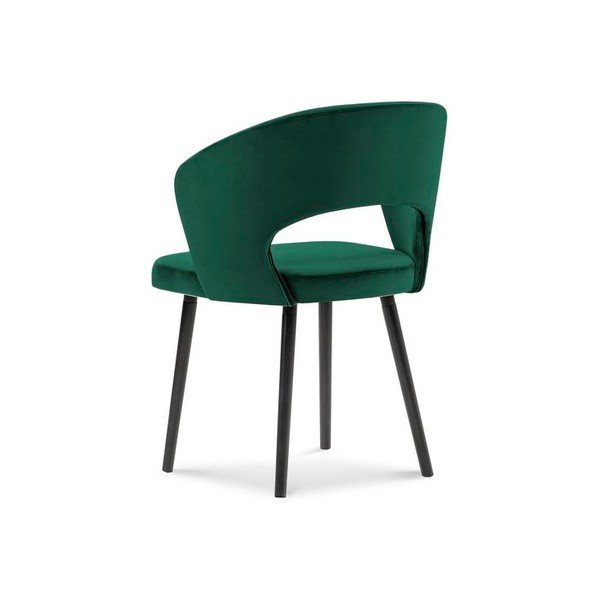 Zeleni jedilni stol z žametnim oblazinjenjem Windsor & Co Sofas Elpis-image-2