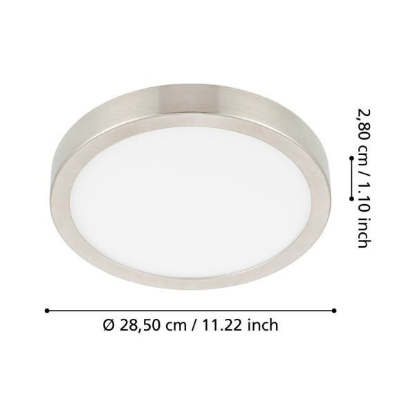 Siva LED stropna svetilka FUEVA 5 – EGLO-image-2