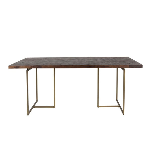 Jedilna miza z jekleno konstrukcijo Dutchbone Class, 180 x 90 cm