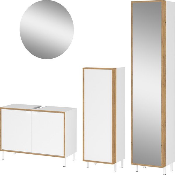 Bel komplet pohištva za kopalnico Topeka – Germania