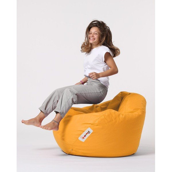 Rumena vrtna sedežna vreča Premium XXL – Floriane Garden-image-2