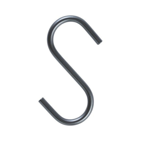 Jeklen viseč obešalnik v srebrni barvi S-Hook – LIND DNA