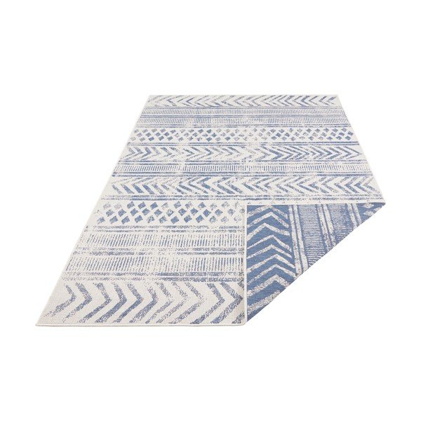 Modro-krem zunanja preproga NORTHRUGS Biri, 200 x 290 cm-image-4