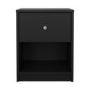 Črna nočna omarica May – Tvilum