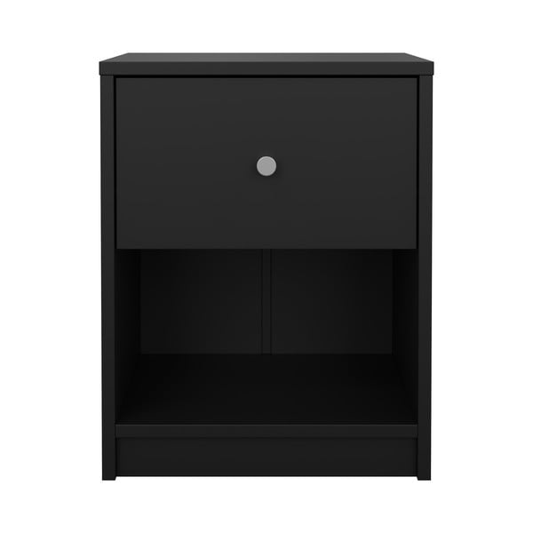 Črna nočna omarica May – Tvilum
