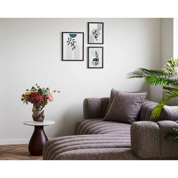 Črni stenski okvirji v kompletu 3 ks 30x40 cm Aspen – House Nordic-image-1