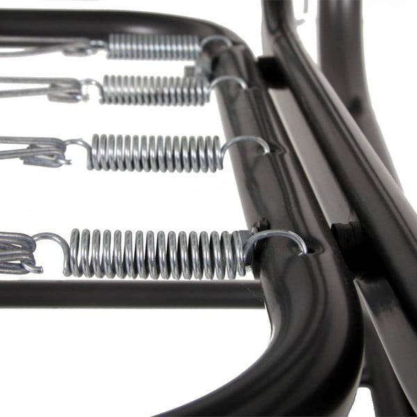 Črna kovinska vrtna gugalnica Celebs - Dajar-image-2