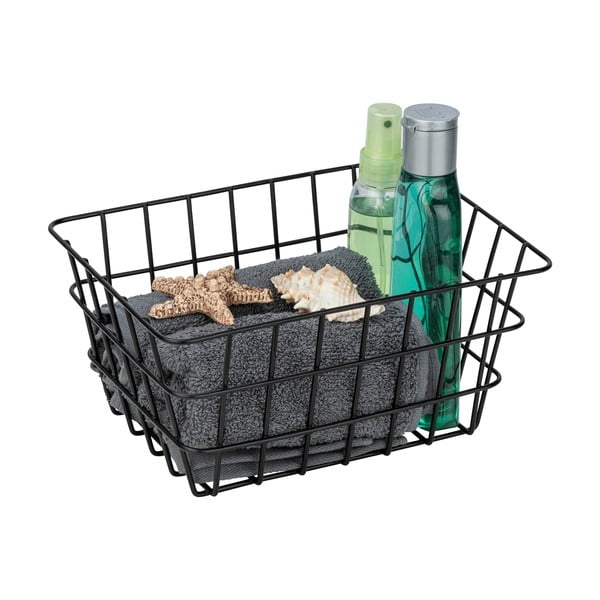 Črna košara za shranjevanje Wenko Viana-image-2