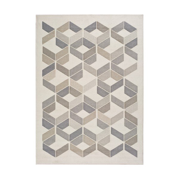 Siva preproga Universal Kerala Cusmo Grey, 80 x 150 cm