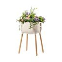 Plastičen samozalivalni cvetlični lonec Urbalive – Plastia