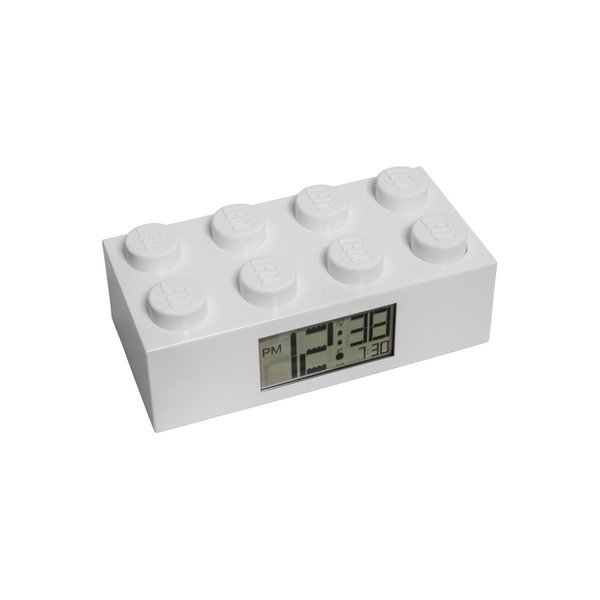 Bela digitalna ura z alarmom iz kock LEGO®-image-4