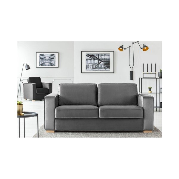 Cosmopolitan design Siva dvosedežna zofa Chicago-image-3