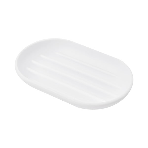 Beli plastični podstavek za milo Touch - Umbra-image-3