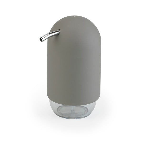 Siv plastični dozirnik za milo 230 ml Touch - Umbra
