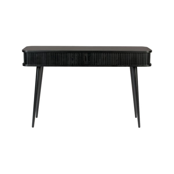 Črna konzolna mizica Zuiver Barbier , dolžina 120 cm