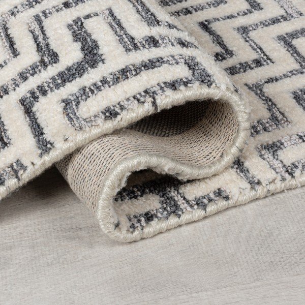 Siva preproga 160x230 cm Rhett – Flair Rugs-image-3