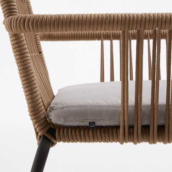 Vrtni fotelj z jekleno konstrukcijo Kave Home Samt-image-1