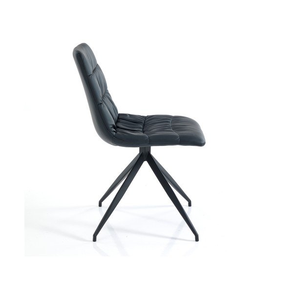 Komplet 2 črnih jedilnih stolov Tomasucci Chiara-image-2