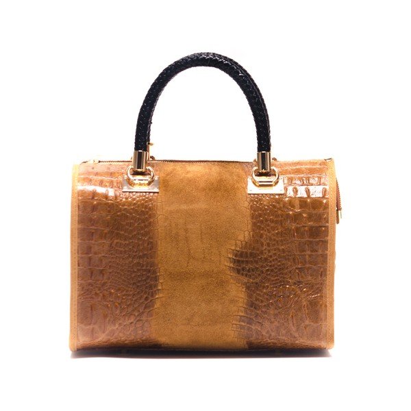 Usnjena torbica Isabella Rhea 822 Cognac-image-2