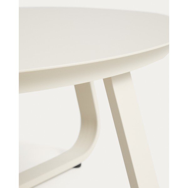Kovinska okrogla vrtna klubska mizica ø 80 cm Tamaris – Kave Home-image-3
