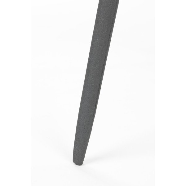 Okrogla stranska mizica z marmorno mizno ploščo ø 33 cm Karrara – White Label-image-3