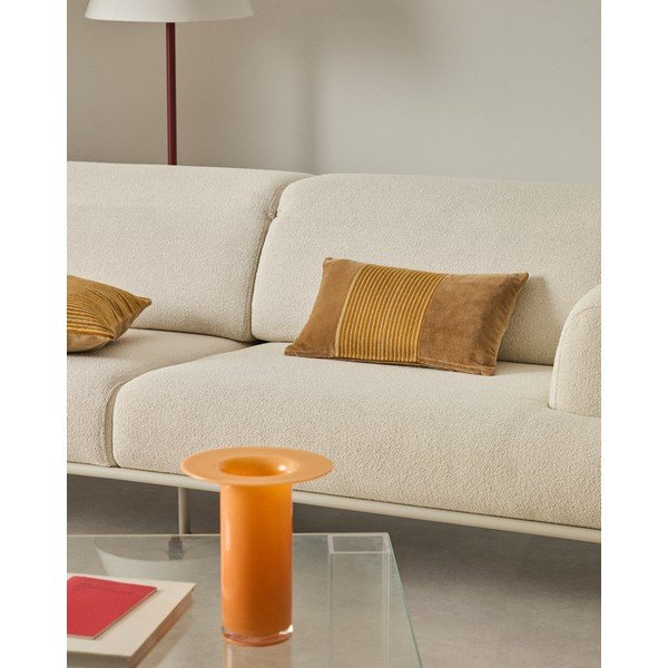 Žametna prevleka za blazino 30x50 cm Samit – Kave Home-image-3