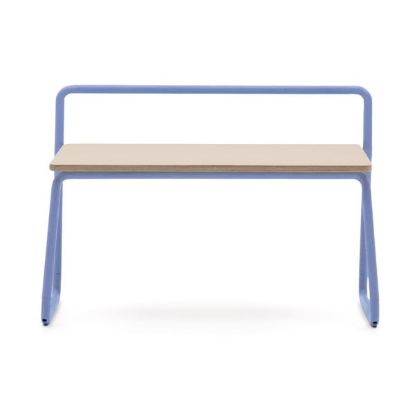 Modra/naravna klop Tinn – Kave Home