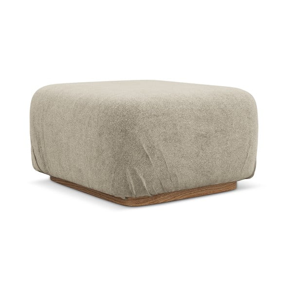 Bež modularni otoman iz tkanine bouclé Ailani – Makamii-image-2