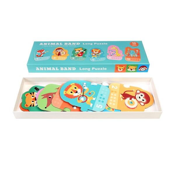 Sestavljanka (število koščkov 10) Animal Band – Rex London-image-2