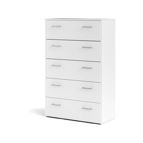 Bela visoka komoda 74x115 cm Space – Tvilum-image-2