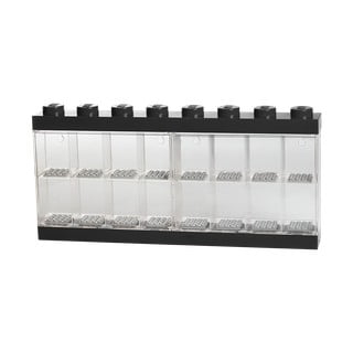Črna zbirateljska omarica za 16 minifiguric LEGO®