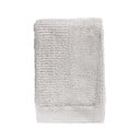 Svetlo siva brisača iz 100 % bombaža Zone Classic, 70 x 140 cm