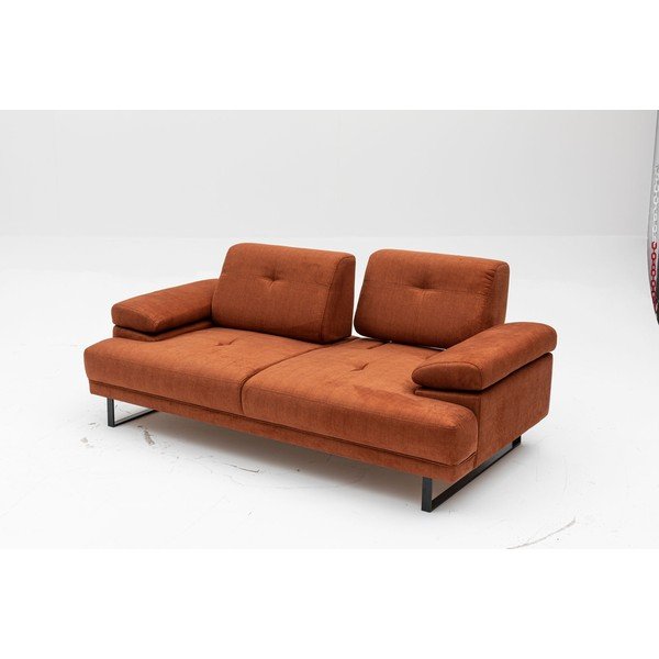Oranžna sedežna garnitura 199 cm Mustang – Balcab Home-image-4
