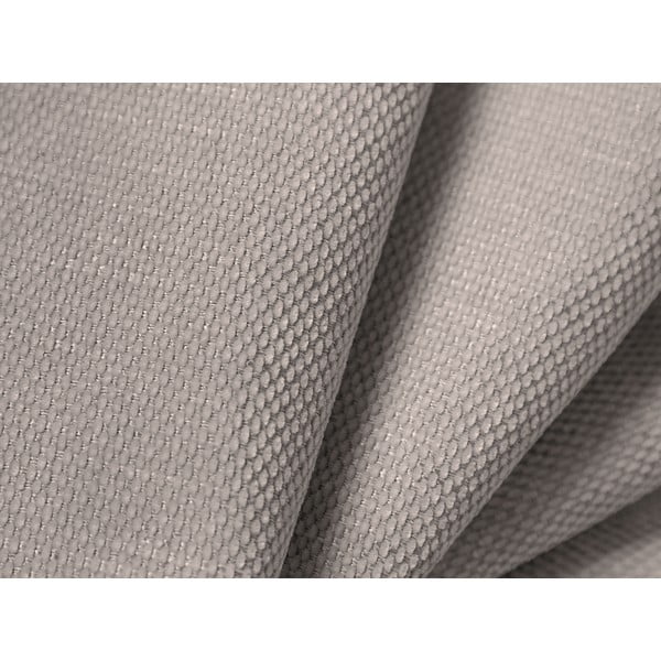 Svetlo siva oblazinjena zakonska postelja s prostorom za shranjevanje in letvenim dnom 180x200 cm Colonel – Cosmopolitan Design-image-1