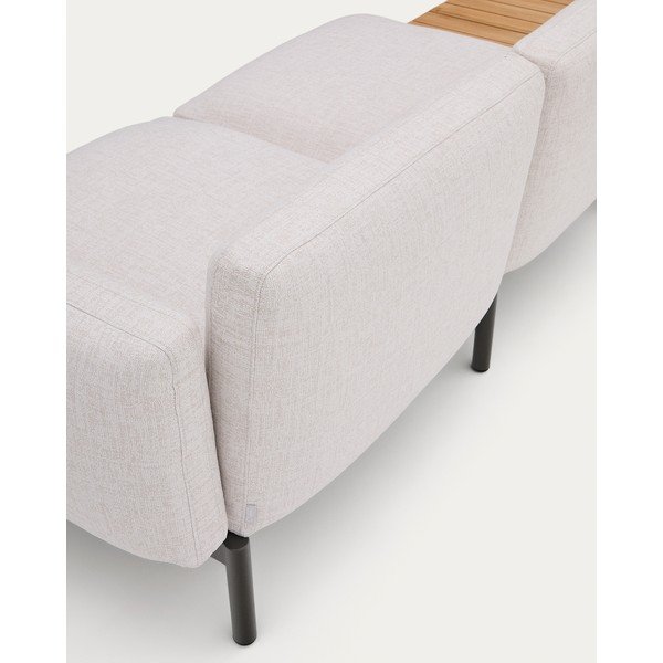 Bež oblazinjen vrtni kavč Sorells – Kave Home-image-4
