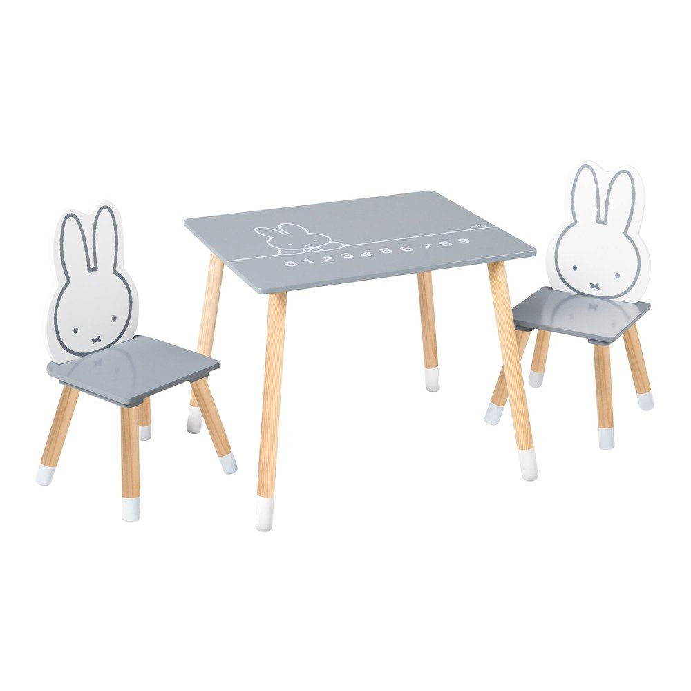 Komplet pohištva za otroke 3 ks Miffy