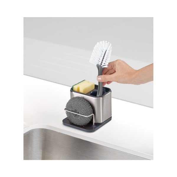 Držalo za pralna sredstva iz nerjavečega jekla Joseph Joseph Tidy, 12 x 12,8 cm-image-1