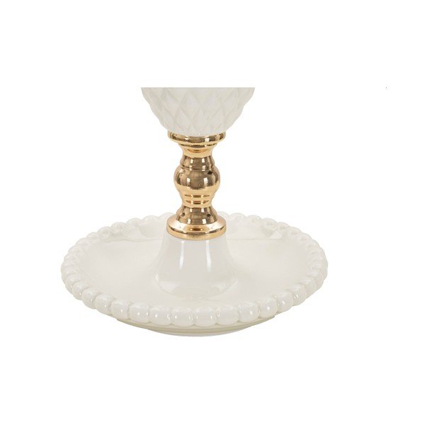 Bela namizna svetilka s tekstilnim senčilom (višina 57 cm) Torre – Mauro Ferretti-image-3