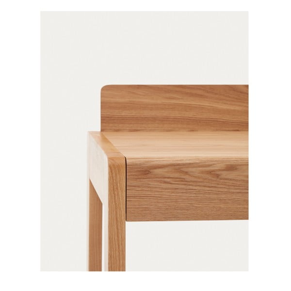 Pisalna miza z mizno ploščo v jesenovem dekorju 60x120 cm Arandu – Kave Home-image-4