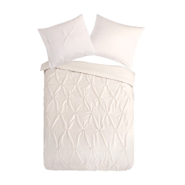 Kremno bela enojna/podaljšana posteljnina iz mikrovlaken 140x220 cm Pure Elegance – Good Morning