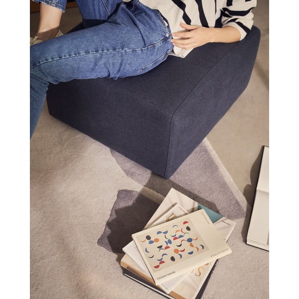 Temno moder otoman Neom – Kave Home-image-3