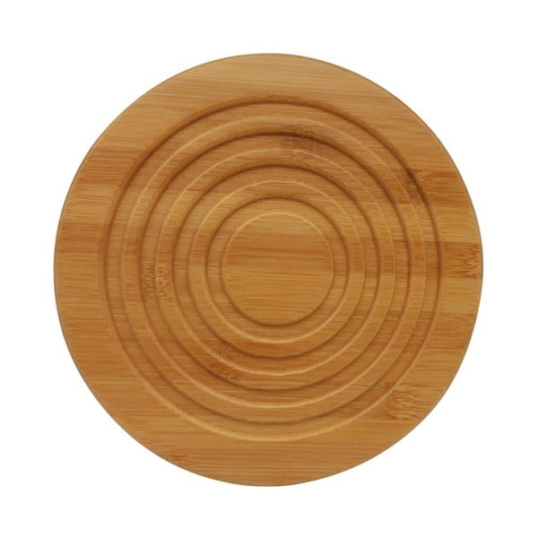 Lesen pladenj za čajnik Bambum
