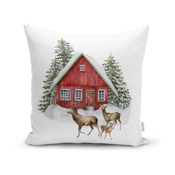 Tekstilna prevleka za blazino z božičnim motivom 43x43 cm – Mila Home