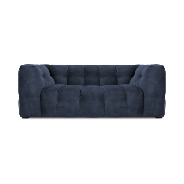 Modra žametna zofa Windsor & Co Sofas Vesta, 208 cm