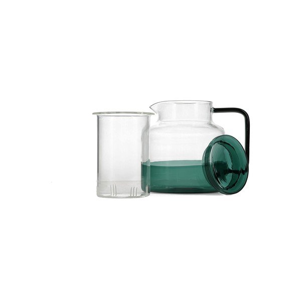 Zelen steklen čajnik 950 ml Liv – ONA-image-3